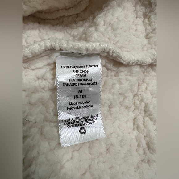 Sweater Time and Tru Size M(8-10) cream color - Picture 4 of 5